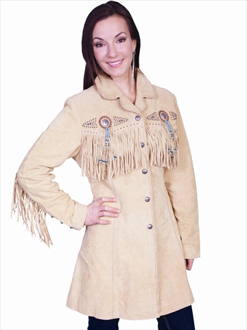 L615-127-s Womens Leather Jacket - Chamois Boar Suede, Small Icon