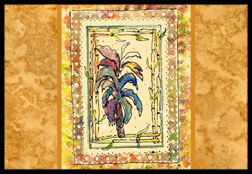 Caroline S Treasures 8615jmat Palm Tree Indoor Or Outdoor
