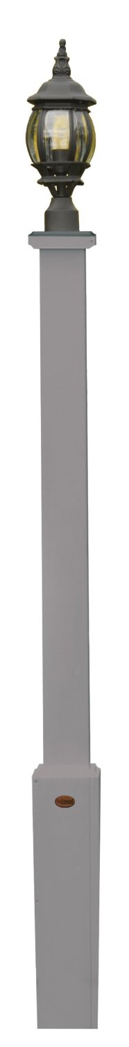 Outdoor Lamp Post With Plug Highwood Usa Brockton Lamppost Coastal Teak
