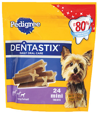 Pedigree 10119166 6 oz. Dentastix Mini Dog Treat.