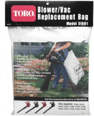 Toro 572297 51503 Bottom Zip Er Vac Replacement Bag Toro 51503 Bottom Zip Er Vac Replacement Bag