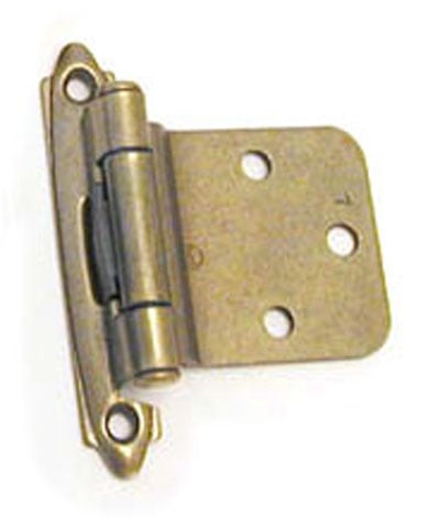 Hd A07630 Bb Amerock Decorative 30 Degrees Reverse Bevel Self Hd A07630 Bb Amerock Decorative 30 Degrees Reverse Bevel Self Closing Cabinet Door Hinge
