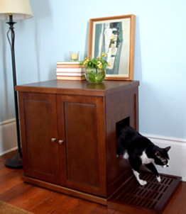 Refinedkind Refined Litter Box Extra Large Mahogany
