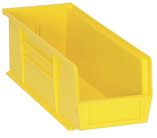 Quantum Storage Systems Quantum Storage QUS234YL Ultra Stack & Hang Bin&#44; Yellow - 14.75 x 5.5 x 5 in.