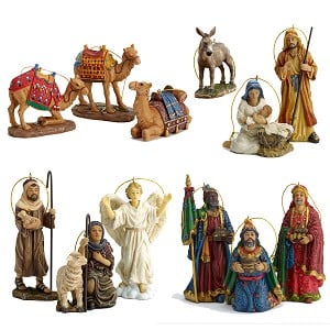 Queens Of Christmas Tk Nat 10pc Orn Three Kings 10 Pieces Nativity Ornament Set With Wooden Chest Queens Of Christmas Tk Nat 10pc Orn Three Kings 10 Pieces Nativity Ornament Set With Wooden Chest