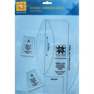 Wrights 8829419a Double Wedding Ring Template 3 Pieces