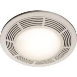 Broan Nutone Bathroom Fan And Heater With Light Broan 653034 Exhaust Fan Light Night 100 Cfm