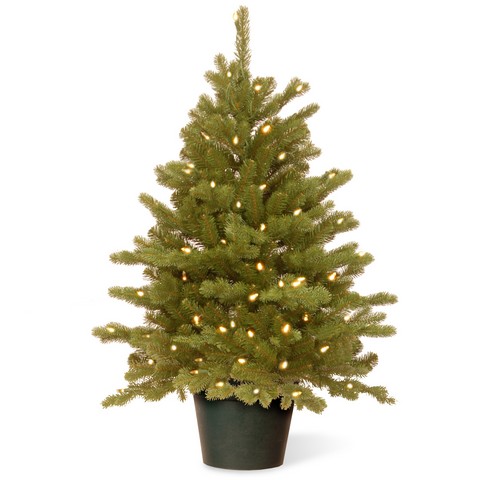 national target company national tree peha3 306 30 3 ft feel real hampton spruce small wrapped tree in growers pot with 100 clear lights - Target Christmas Tree Lights national target company national tree peha3 306 30 3 ft feel real hampton spruce small wrapped tree in growers pot with 100 clear lights - Target Christmas Tree Lights