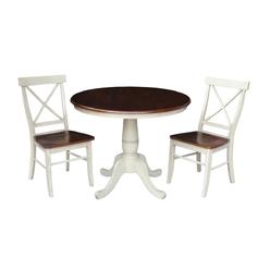 Hillsdale Montello Piece 36 Inch Round Dining Table Set