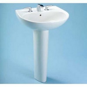 Toto Lpt241 4g 01 Supreme 23 In Pedestal Combo Bathroom