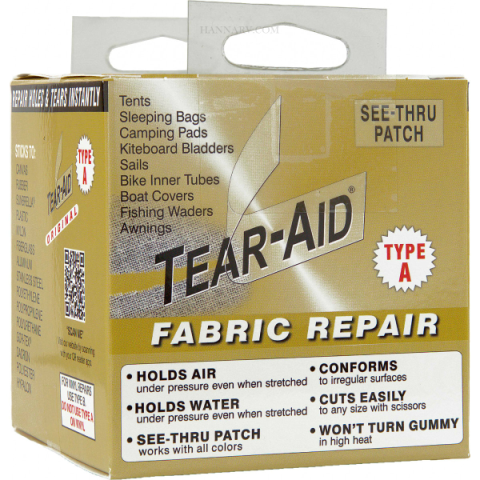 Tear-Aid ROLL-A-20 Retail Roll 3 in. x 5 ft. Repair Patch&#44; Fabric - Type A - Case of 20