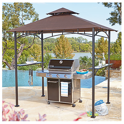 Grill Gazebos Clic Accessories L Gz238pst 11f 8 X 5 Ft Grill Gazebo