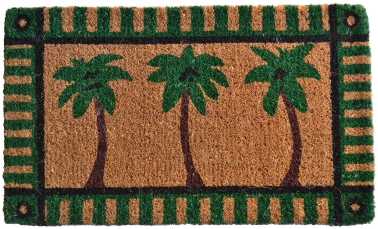 Jensendistributionservices Palm Tree Doormat