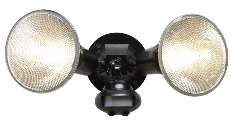 Regent Security Floodlight Gourmetgalley Regent Black Motion Detector Floodlight
