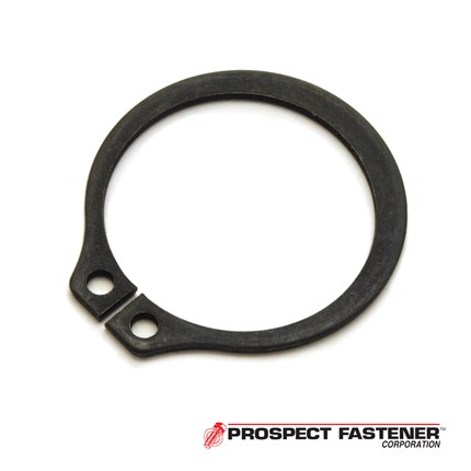 Rotor Clip DSH-34ST PD 34 mm Din471 External Retaining Ring Carbon Steel Black Phosphate&#44; Pack - 10 Pieces