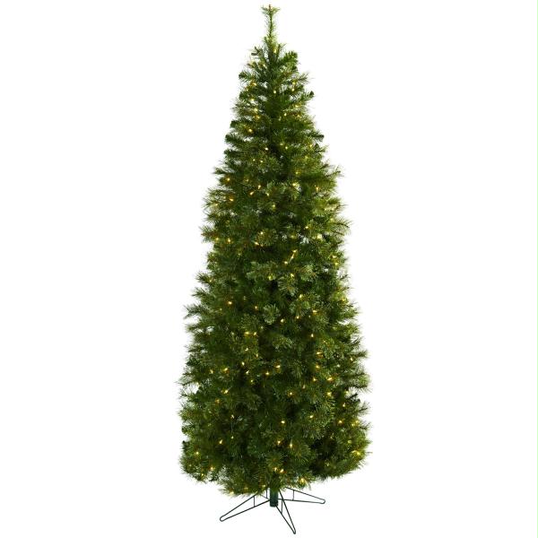 TistheSeason 75rsquo Cashmere Slim Christmas Tree With Clear Lights TistheSeason 75rsquo Cashmere Slim Christmas Tree With Clear Lights