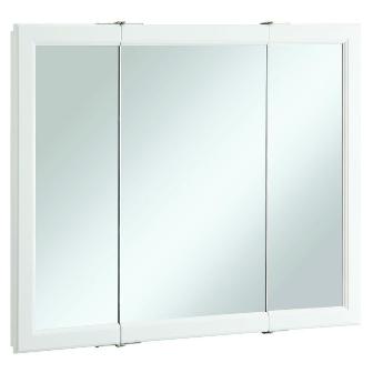 36 Mirror Medicine Cabinet Templeton Wyndham White Semi Gloss Tri View Medicine Cabinet Mirror With 3 Doors