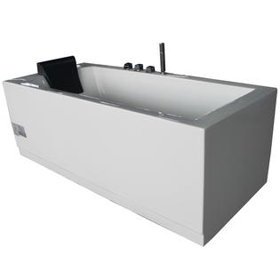 Eago Am154etl R6 6 Ft Acrylic White Rectangular Whirlpool