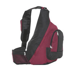 Everest Bags Deluxe Sling Backpack Bag Everest Trading Sling Bag Burgandy One Size