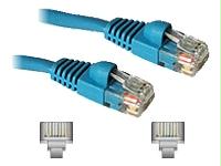 C2G 3 ft CAT5e Snagless Patch Cable Blue
