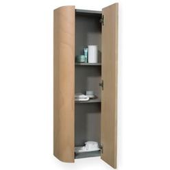 15 Inch Bathroom Linen Cabinet Whitehaus Collection Whaemn04 15 In Aeri Vertical Wall Mount Storage Unit With Four Shelves