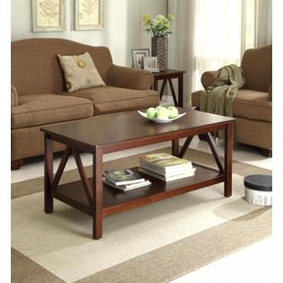 Linon Home Decor Products Inc 86151atob 01 Kd U Linon Home Decor Products Inc 86151atob 01 Kd U Ian Coffee Table Antique Finish