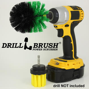 Drillbrush Drill Powered Tub Sink Porcelain Tile And