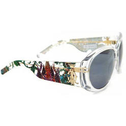 Revolution Eyewear Deluxe Comfort Christian Audigier Sunglasses Cas 410 - Blocking Harmful Rays Extreme Light Brightness