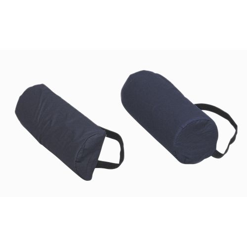 Deluxe Comfort Half Roll Lumbar Back Support Roll With Strap