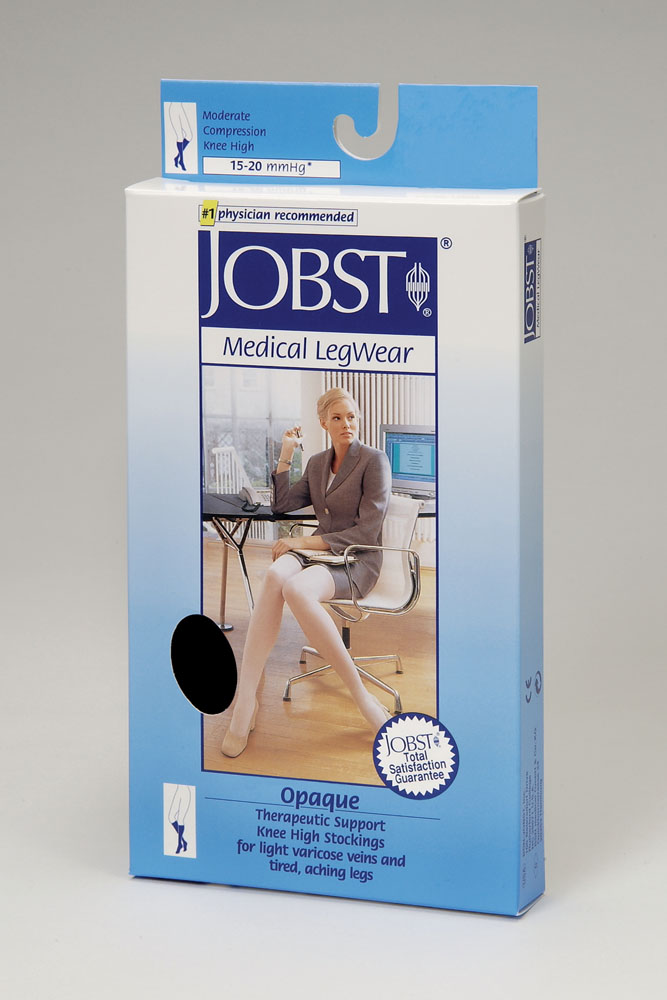 BSN Medical Jobst Opaque Knee Highs 15-20 Mmhg - Expresso - X Large