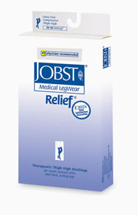 BSN Medical Jobst Relief 30 - 40 Mmhg Closed Toe Pantyhose - Beige