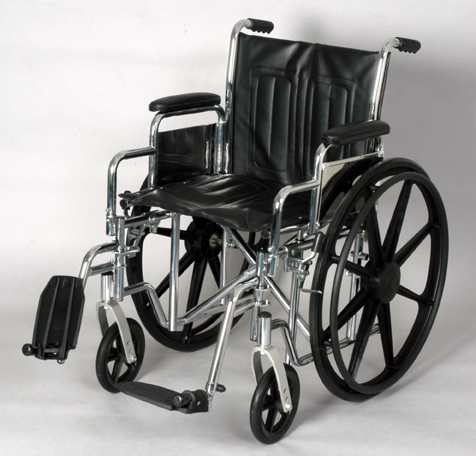 ALEX ORTHOPEDIC 20" Wheelchair Detachable Arms/Footrest