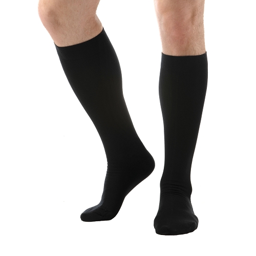 ALEX ORTHOPEDIC Men's Support Socks Black 20-30 mmHg