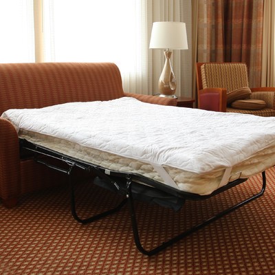 Hudson Industries Memory Foam Sofa Bed Pillow-Top Mattress Pad Full - 54" x 72"
