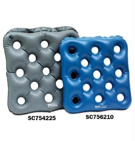 Complete Medical Air Inflatable Seat Cushion 17  x 17   (Waffle style)