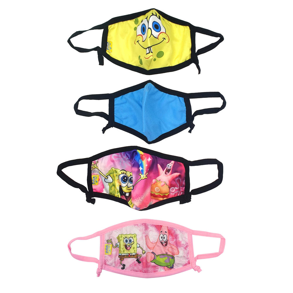 Nickelodeon Kids Spongebob Squarepants Patrick Reusable Face Masks w ...