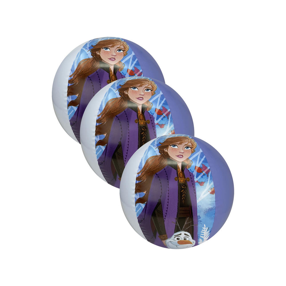Anna Inflatable Disney Frozen Beach Ball Inflatable Anna Elsa Olaf 13.5