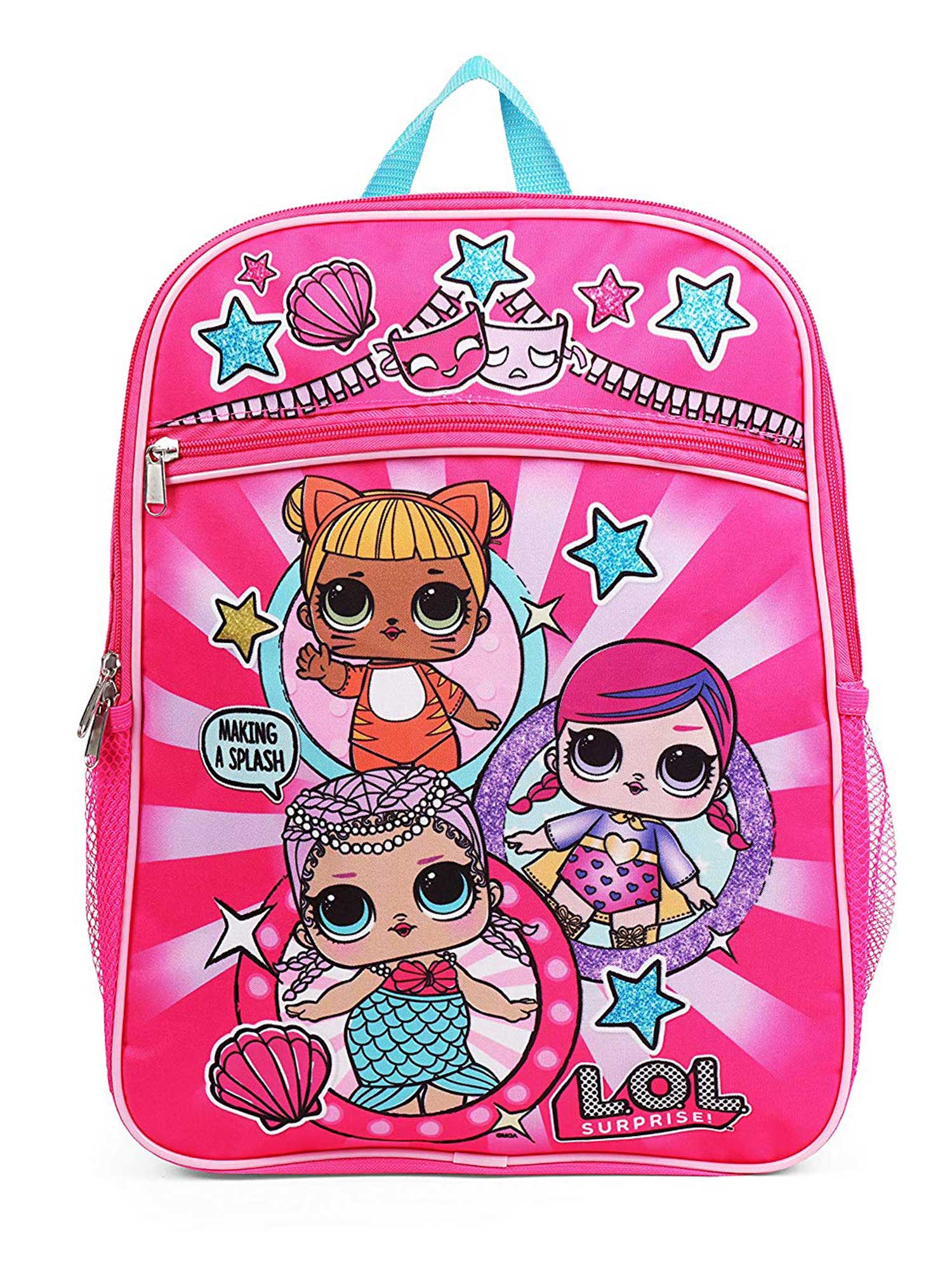 L O L Surprise Lol Surprise 16 Backpack Making A Splash Baby Cat Merbaby Super B B