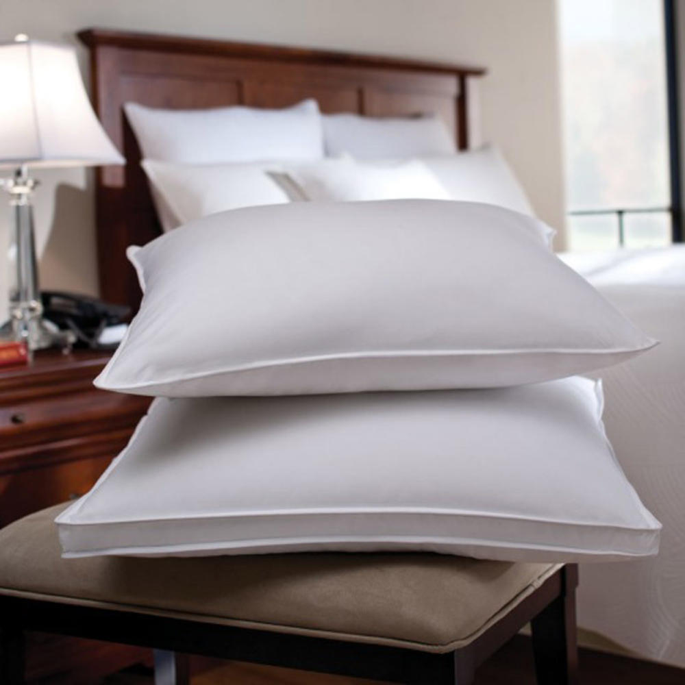 GoLinens Luxury Primaloft Hotel Down Alternative Pillows with Cambric Cotton Fabric 