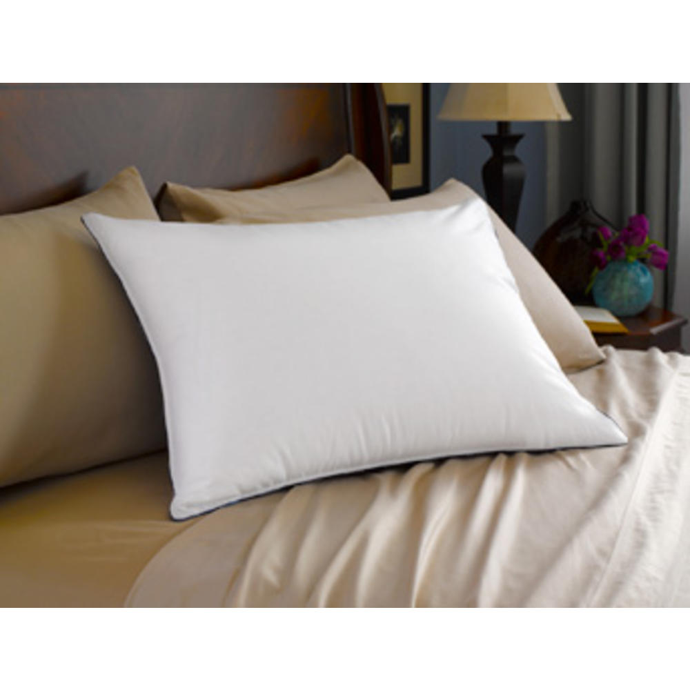 GoLinens Pacific Coast Double Down Around CASE OF EIGHT (8) QUEEN Pillows - 300 Thread Count Cotton  with AllerRest Fabric