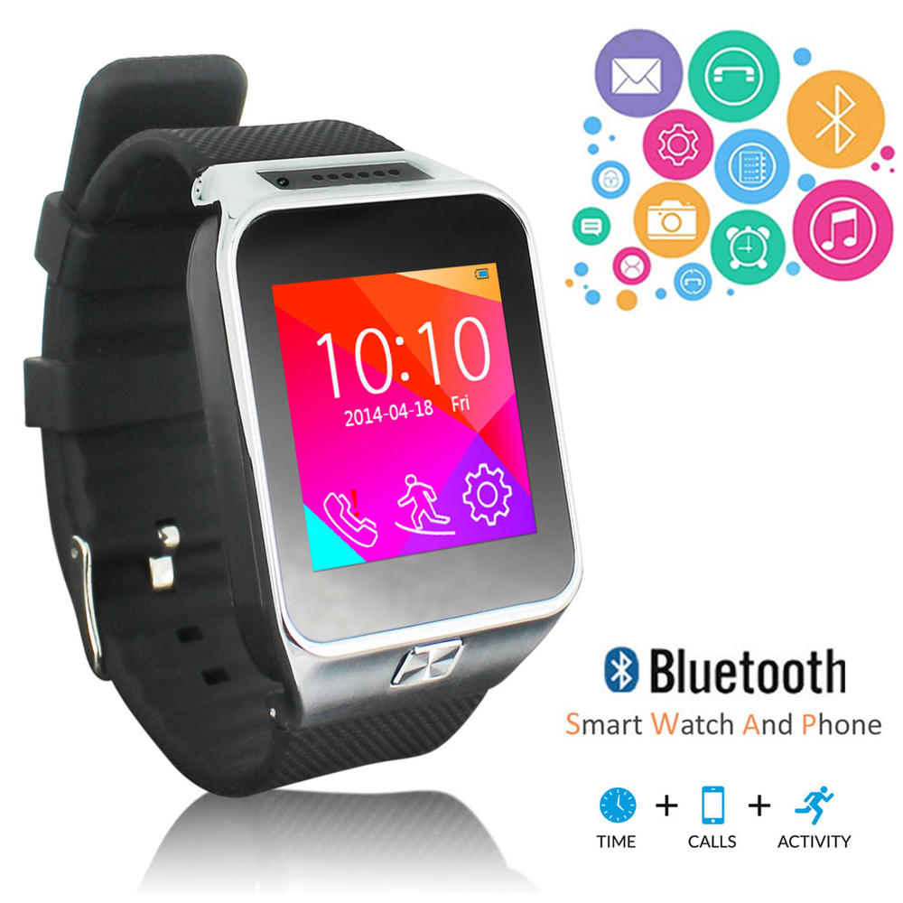Unlocked gsm phone call bluetooth smart watch Clearance