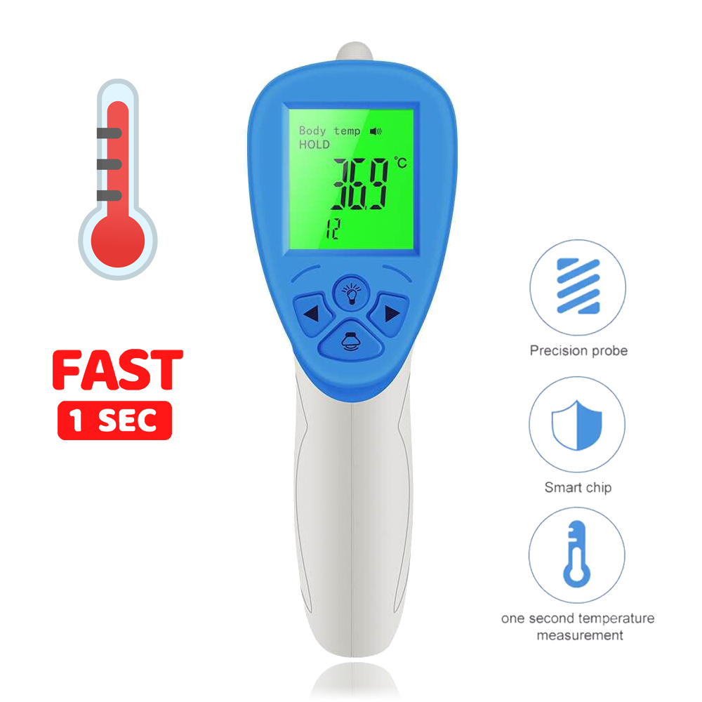 Indigi QuickScan Non-Contact IR Portable Thermometer by IndigiÂ® Instant Reading (C/F)
