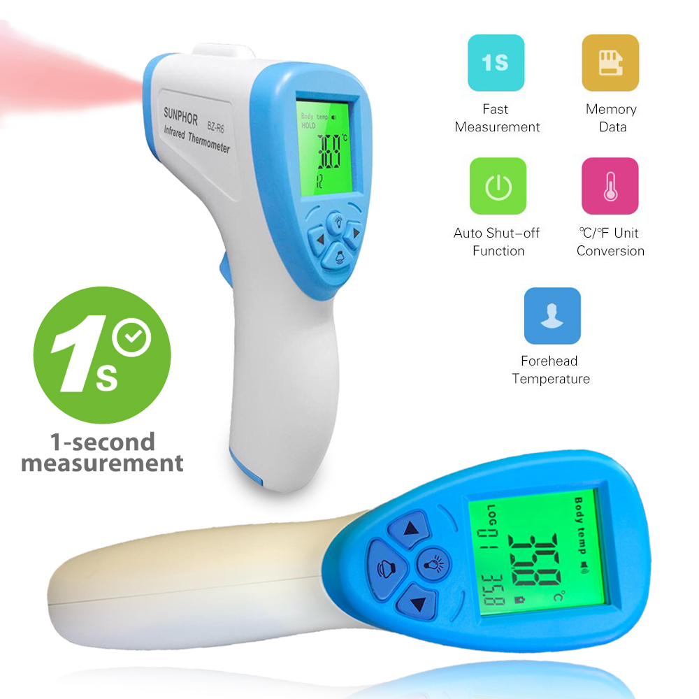 Indigi Non Invasive Digital IR Thermometer by IndigiÂ® Quick Results & Improved Accuracy