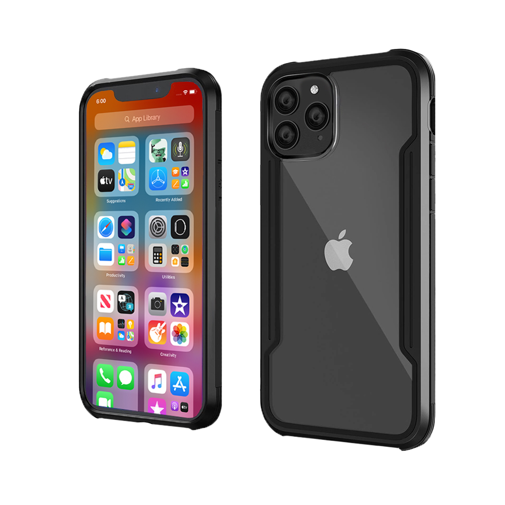 Indigi Ip12promax Blk 02 Iphone 12 Pro Max Ultra Slim Case Clear Bumper Case For Iphone 12 Pro Max Thin And Durable