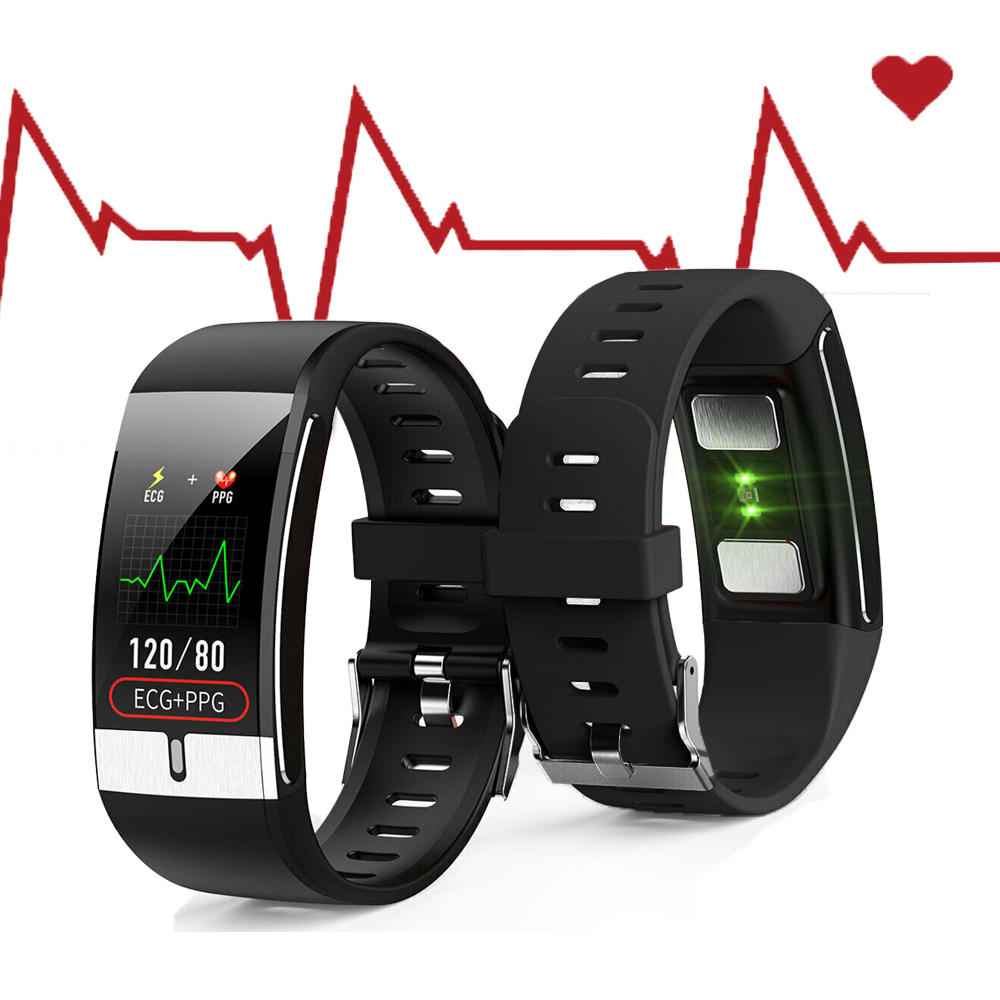Indigi E66s Fitness Activity Tracker - Pedometer / BPM / Blood Pressure / Body Temperature Levels for 