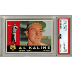 Athlon Sports Al Kaline 1960 Topps Baseball Card #50- PSA Slabbed Authentic (Detroit Tigers)