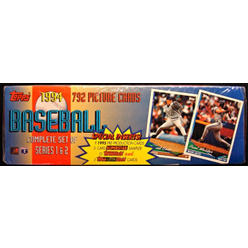 Athlon Sports 1994 Topps Baseball Complete Set of Series 1 & 2 - Factory Sealed 792 Cards/10 Topps Gold/Bonus - NEW