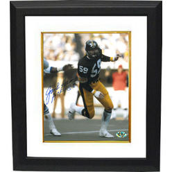 Athlon Sports Jack Ham signed Pittsburgh Steelers 8x10 Photo Custom Framed HOF 88