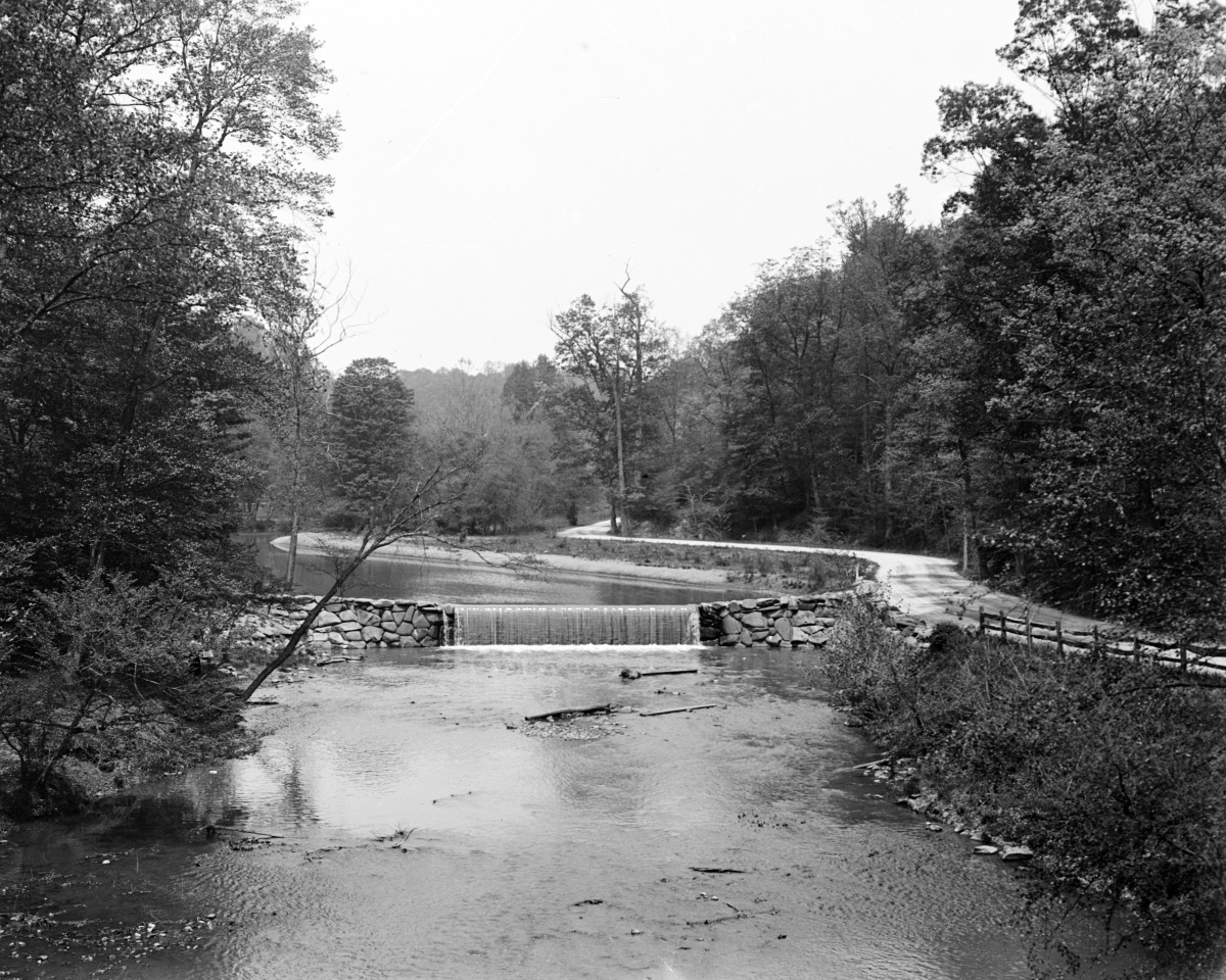 Photo Print 12x15: Dam At Rock Creek Park, Washington, D.C., circa 1918-1920 by ClassicPix.com