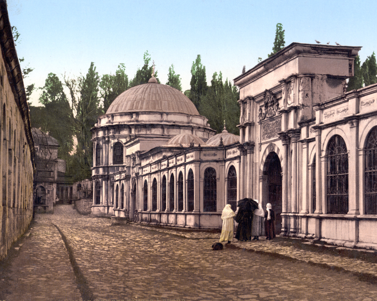 Photo Print 16x20: Street In Eyup, A Section Of Constantinople, Turkey, 1890 by ClassicPix.com